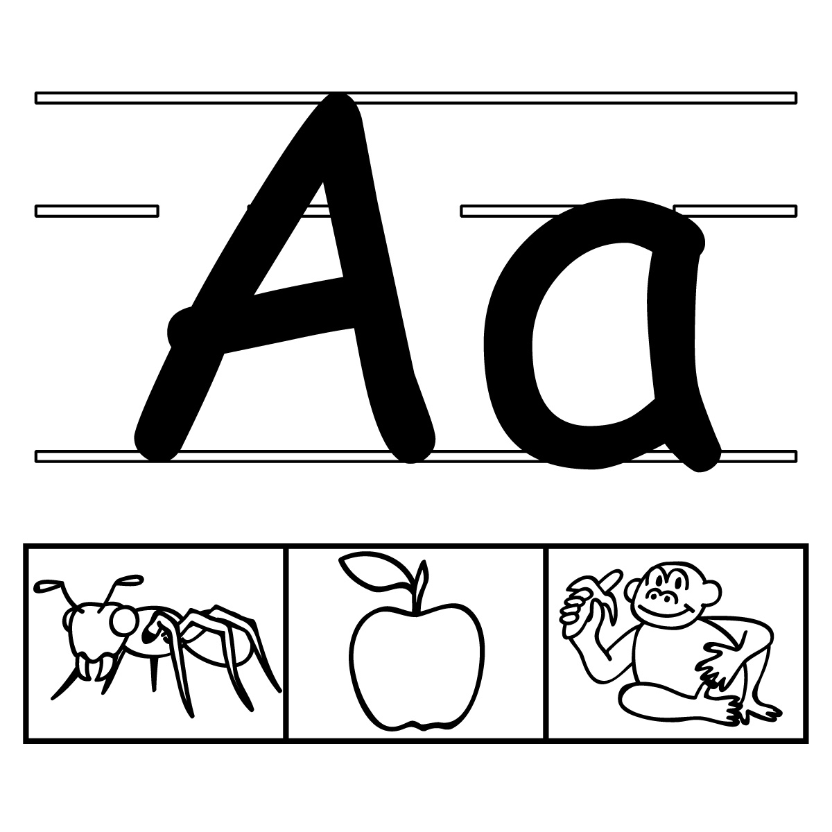 clipart black and white letters - photo #32