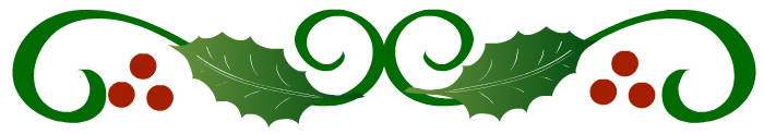 clip art free holly border - photo #13