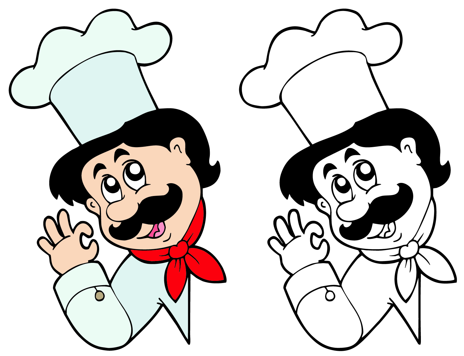 Cartoon characters chef 06 vector is free Vector cartoon vector that you can download for free. it has been downloaded 100 times since January 05, 2013.