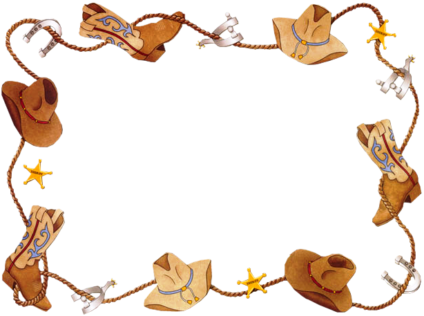 western frames clipart - photo #5