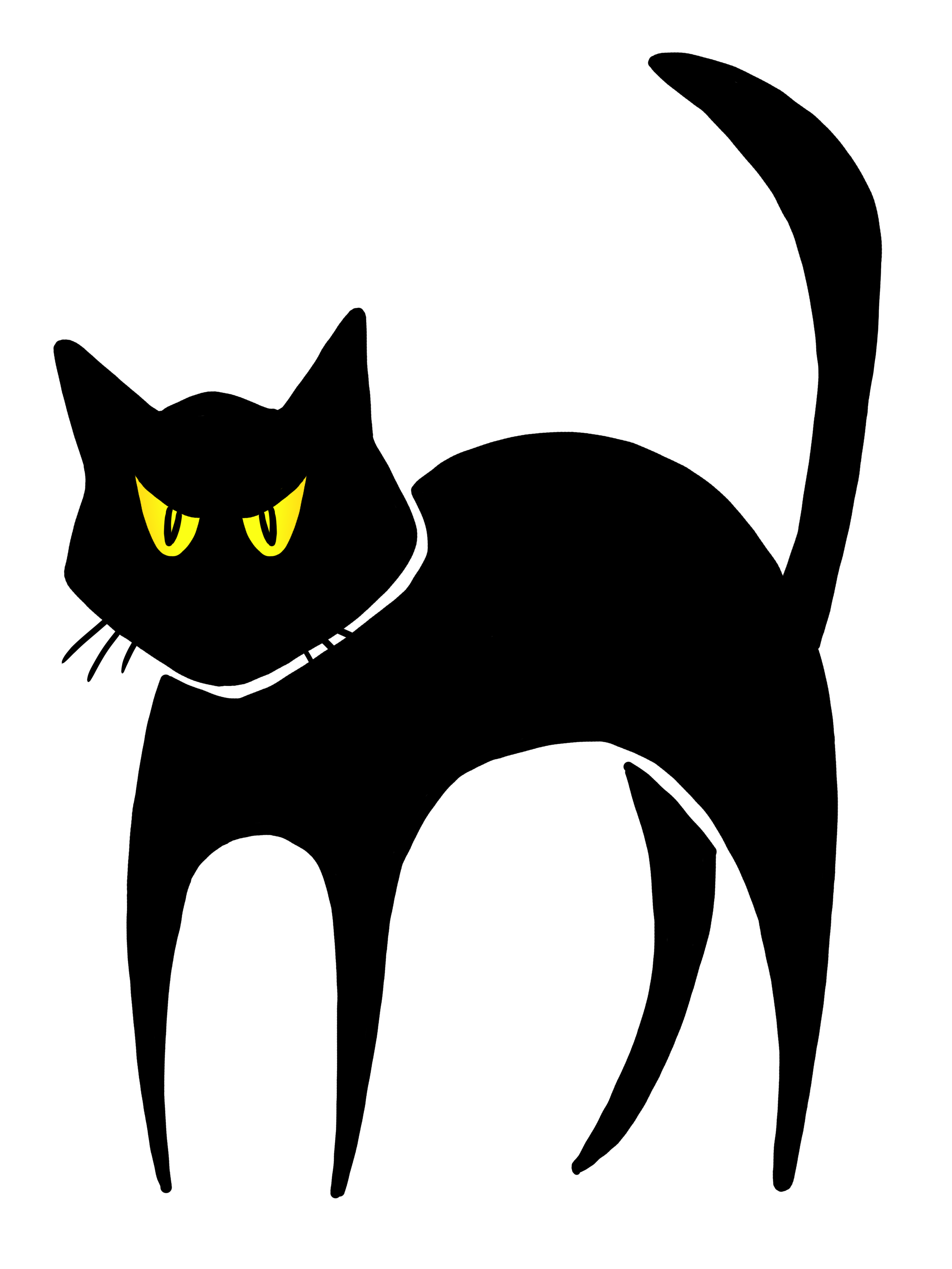 clipart of scared cat - photo #50