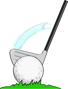 Crossed Golf Club Clipart - Free Clipart Images