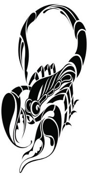 Tribal Scorpions Tattoo Designs