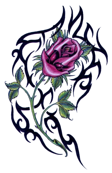 Pictures Of Flower Tattoo Designs | Free Download Clip Art | Free ...