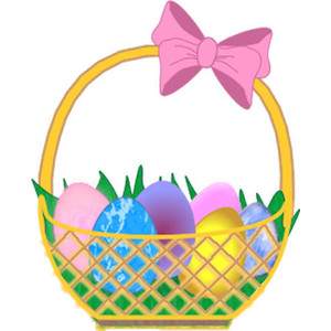 Easter basket images clip art