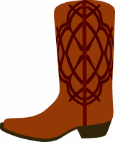Clip Art Western Boots Clipart