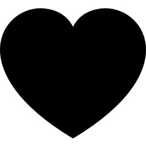 black heart clip art Item 3 - Polyvore