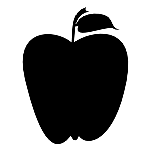 Apple Symbol Outline Clip Art - ClipArt Best