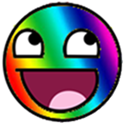 Rainbow epic smiley face!, a Badge by 12sonicfan - ROBLOX (updated ...