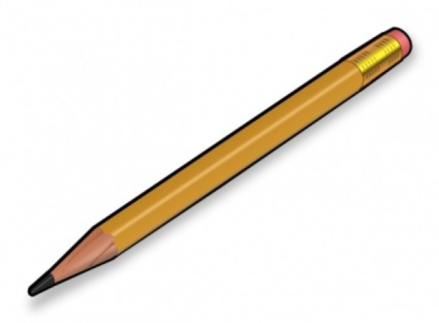 Horizontal Pencil Clipart - Free Clipart Images