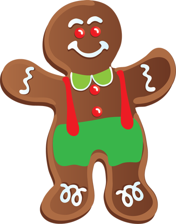 Christmas Cookie Border Clipart - Free Clipart Images