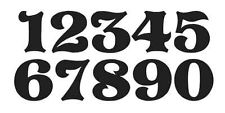 4" Number Stencils