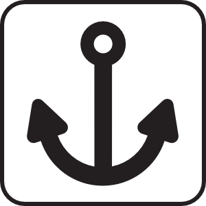 Ship Anchor clip art - vector clip art online, royalty free ...