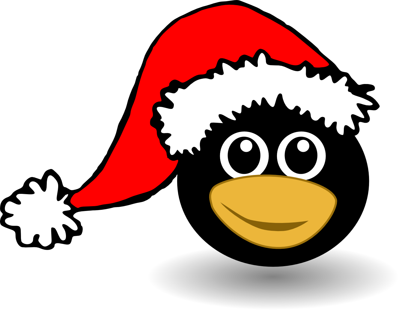 santa hat cartoon clip art - photo #19