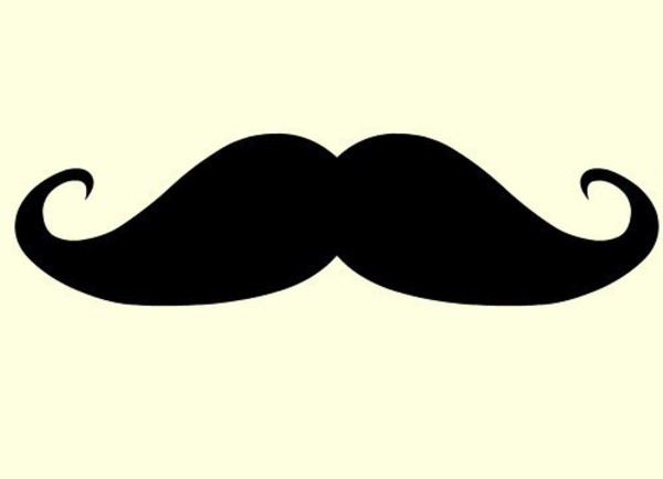 mustache clip art free download - photo #26