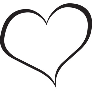 Rustic Heart Clipart Black And White - ClipArt Best