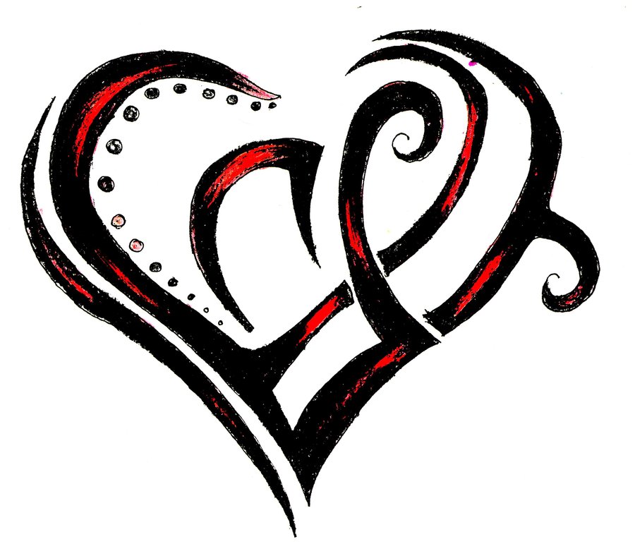 Hearts Tattoo Designs - ClipArt Best
