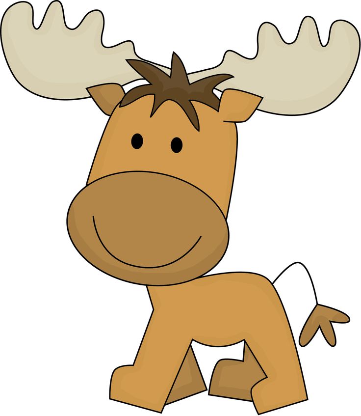 Moose Clipart Free Baby Moose Clip Art Free