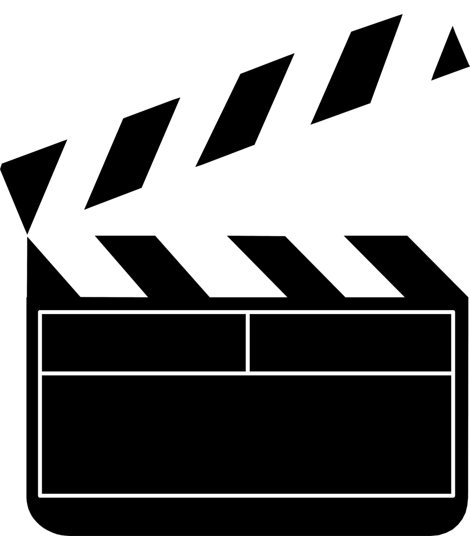 Clapper Board Clip Art - Cliparts and Others Art Inspiration