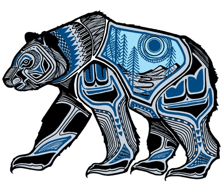 Native American Tribal Bear Tattoos - wide 2