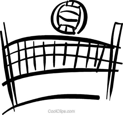 Volleyball net clipart transparent background