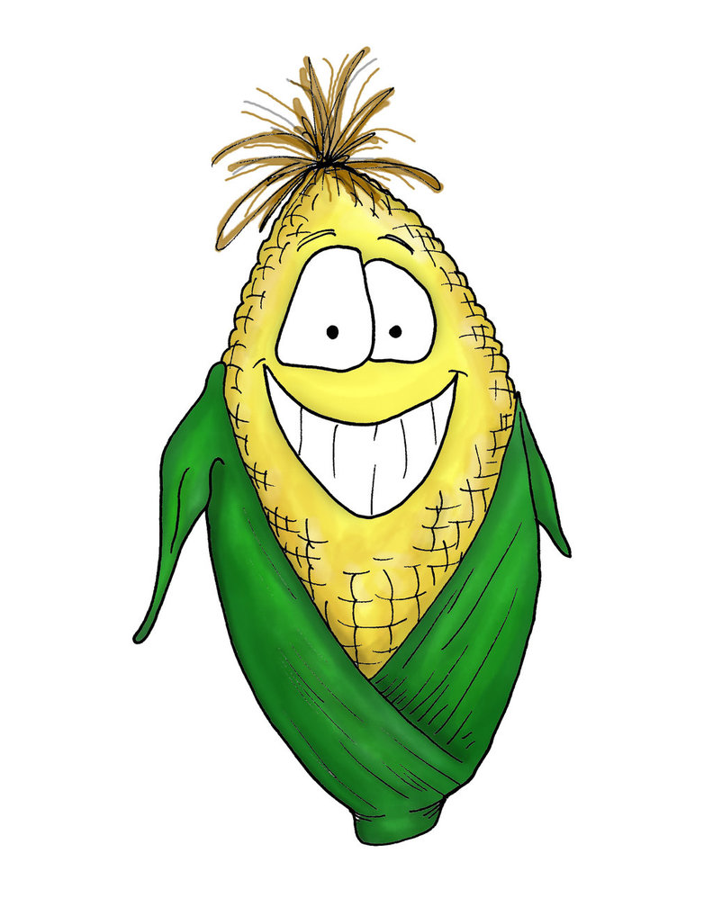 Cartoon Corn Clipart