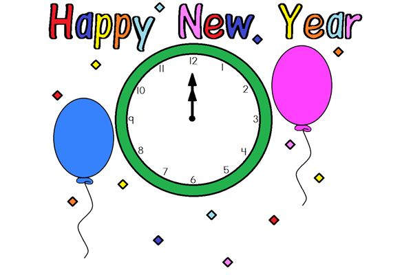 New Year Clipart - Free Clipart Images
