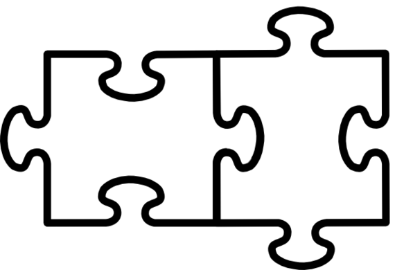 Puzzle Pieces Clipart - Tumundografico