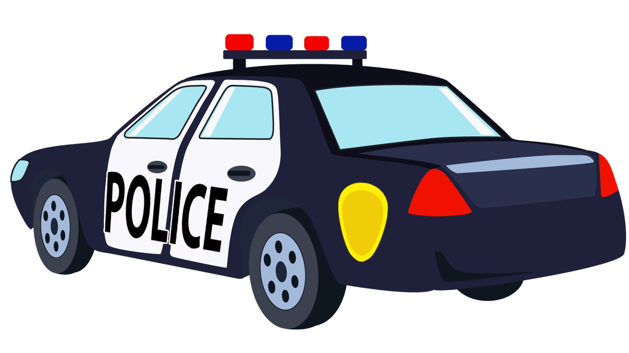 animated clip art police car - photo #18