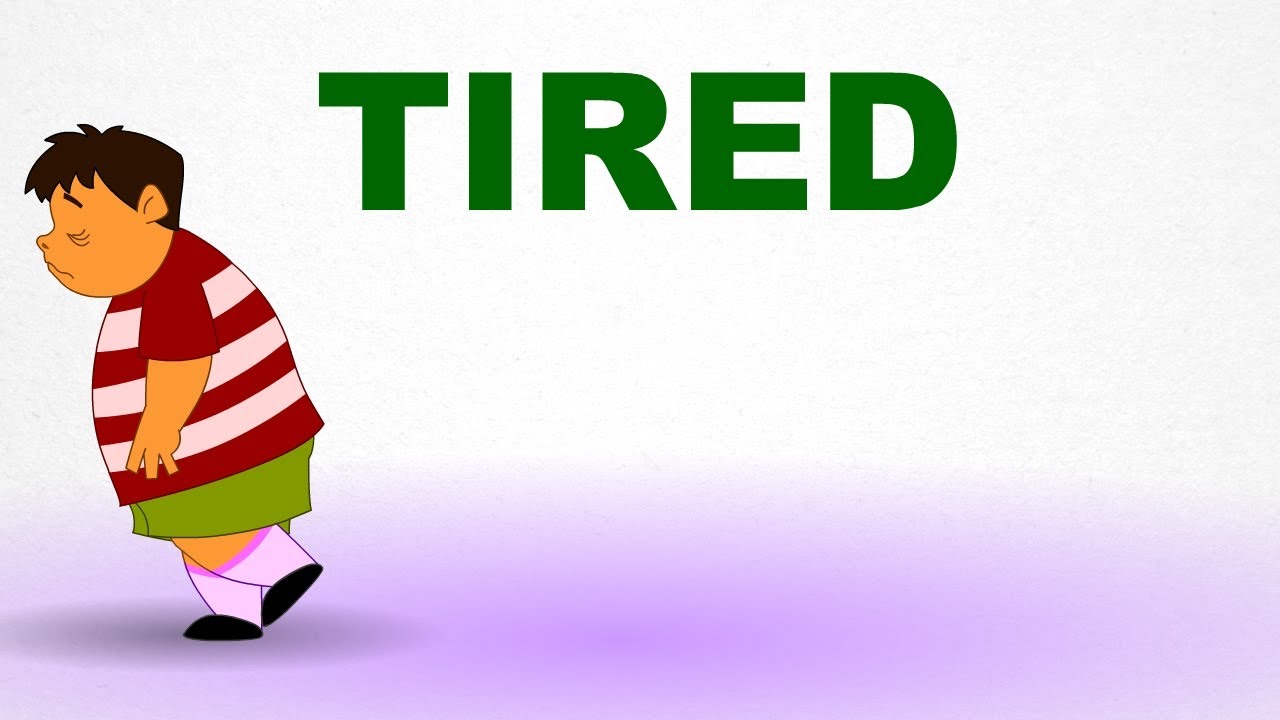 Tired - Emotions - Pre School - Learn Spelling Videos For Kids ...