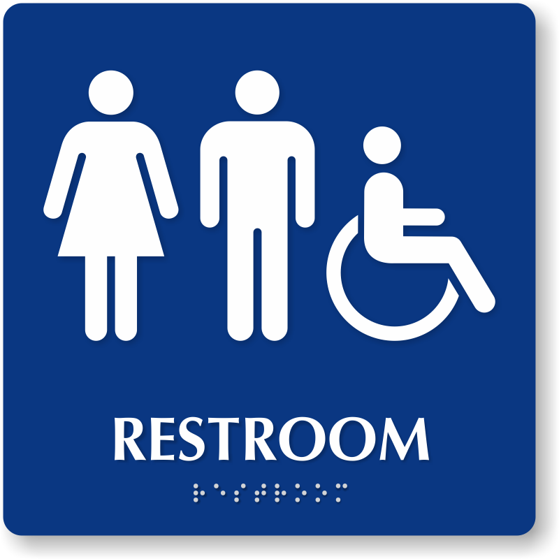 Bathroom More Photos To Handicap Bathroom Signs Ada Bathroom Door ...