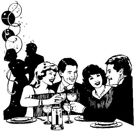 clip art: Party Celebration Clipart