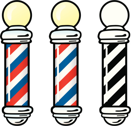 Barbers Pole Clip Art, Vector Images & Illustrations