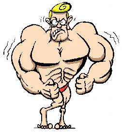 Muscle Man Clipart