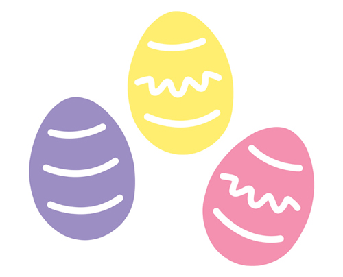 Easter Egg Cut Outs - ClipArt Best