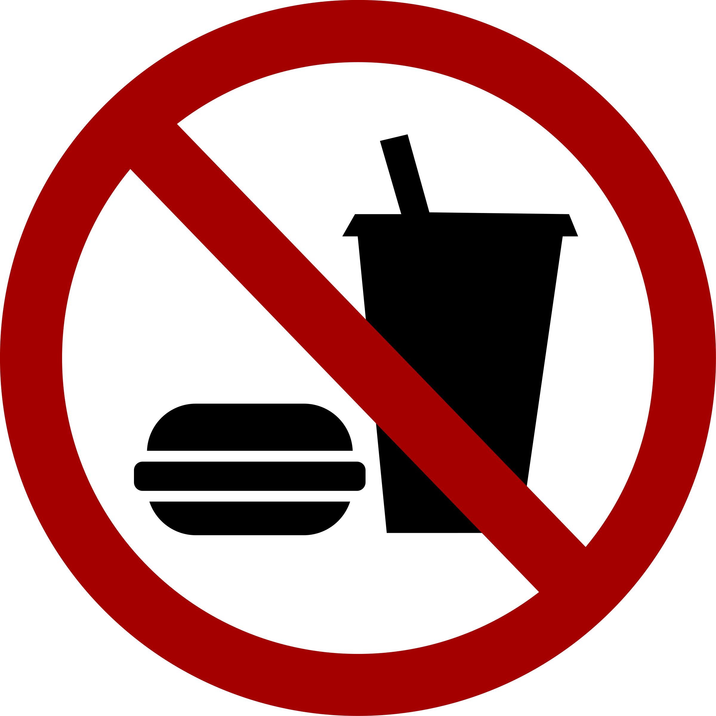 No Food Clipart - Tumundografico