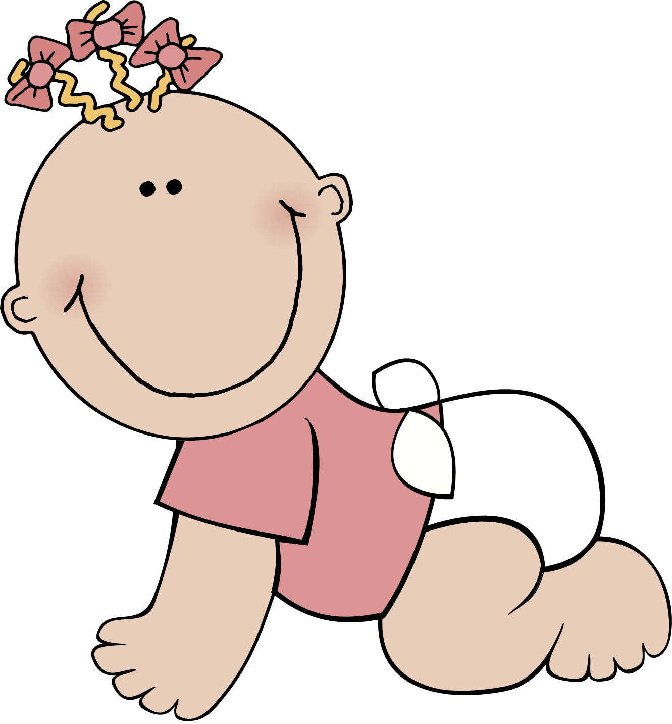 51 Free Baby Girl Clipart - Cliparting.com