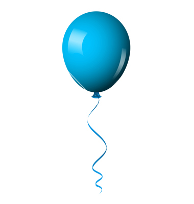 Blue Balloon Clipart - Free Clipart Images