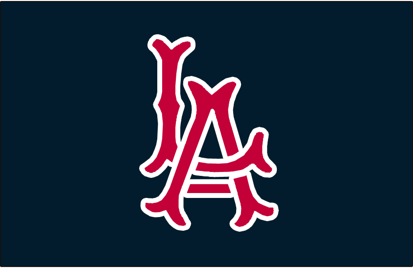 Los Angeles Angels Cap Logo - American League (AL) - Chris ...
