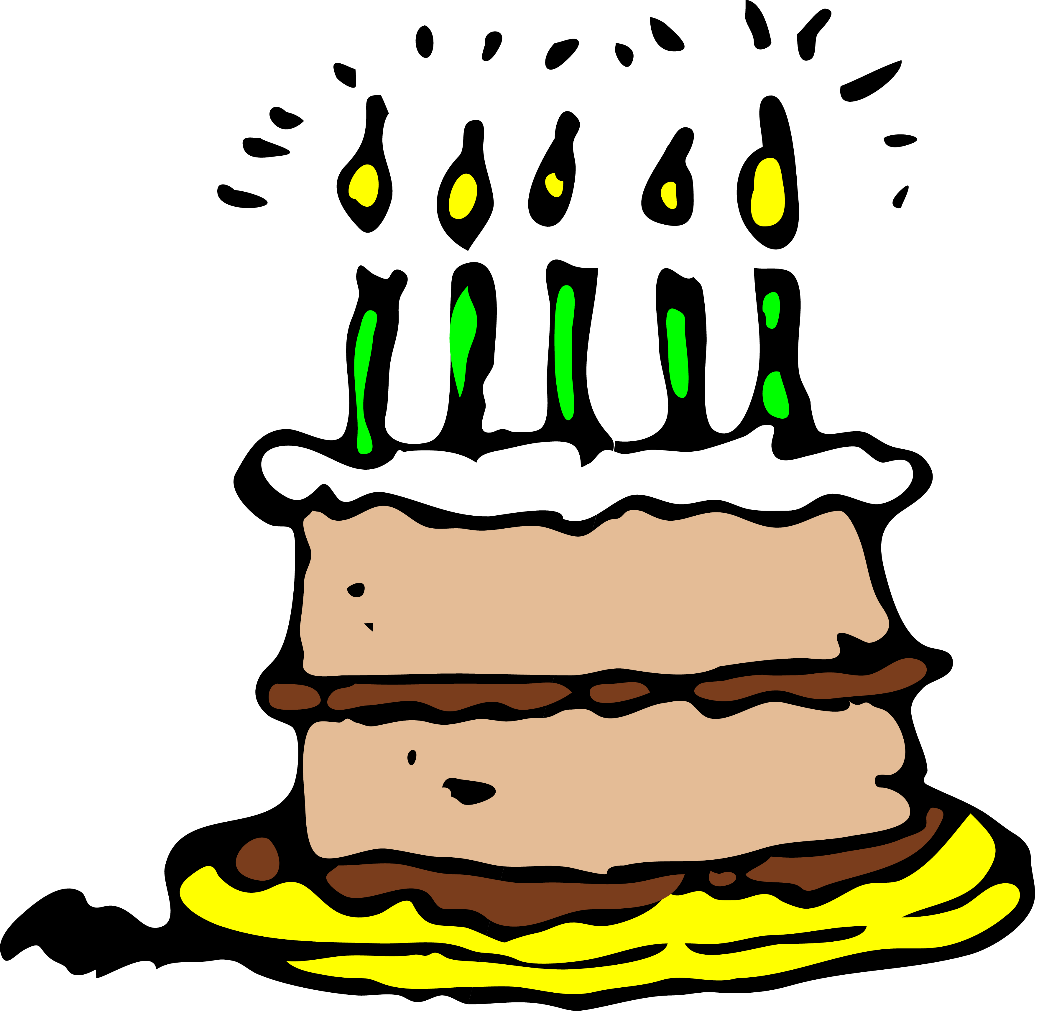 Cartoon birthday cake clipart happy birthday cake cartoons ...