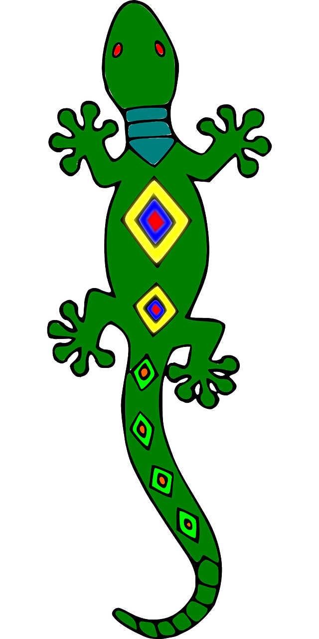 Free to Use & Public Domain Lizards Clip Art