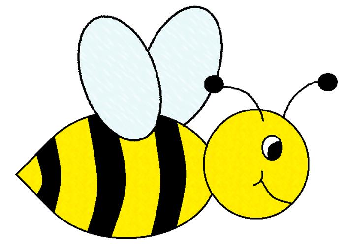 Image of Bee Clipart #4411, Queen Honey Bee - Clipartoons