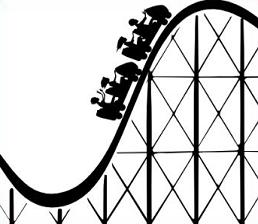 Roller coaster clip art clip art rollercoaster 8 - Clipartix