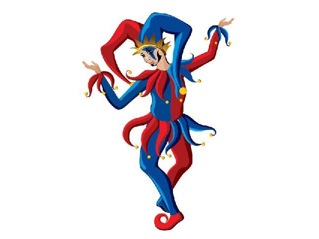 667 views Medieval Jester Clipart