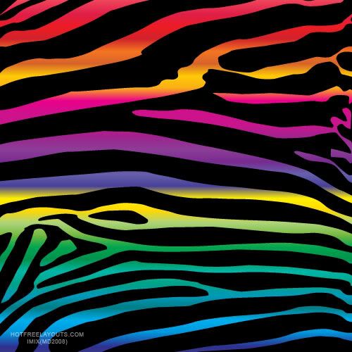Neon, Zebras and Backgrounds