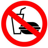 No Eating Clipart No Food Or Drink Clip Art
