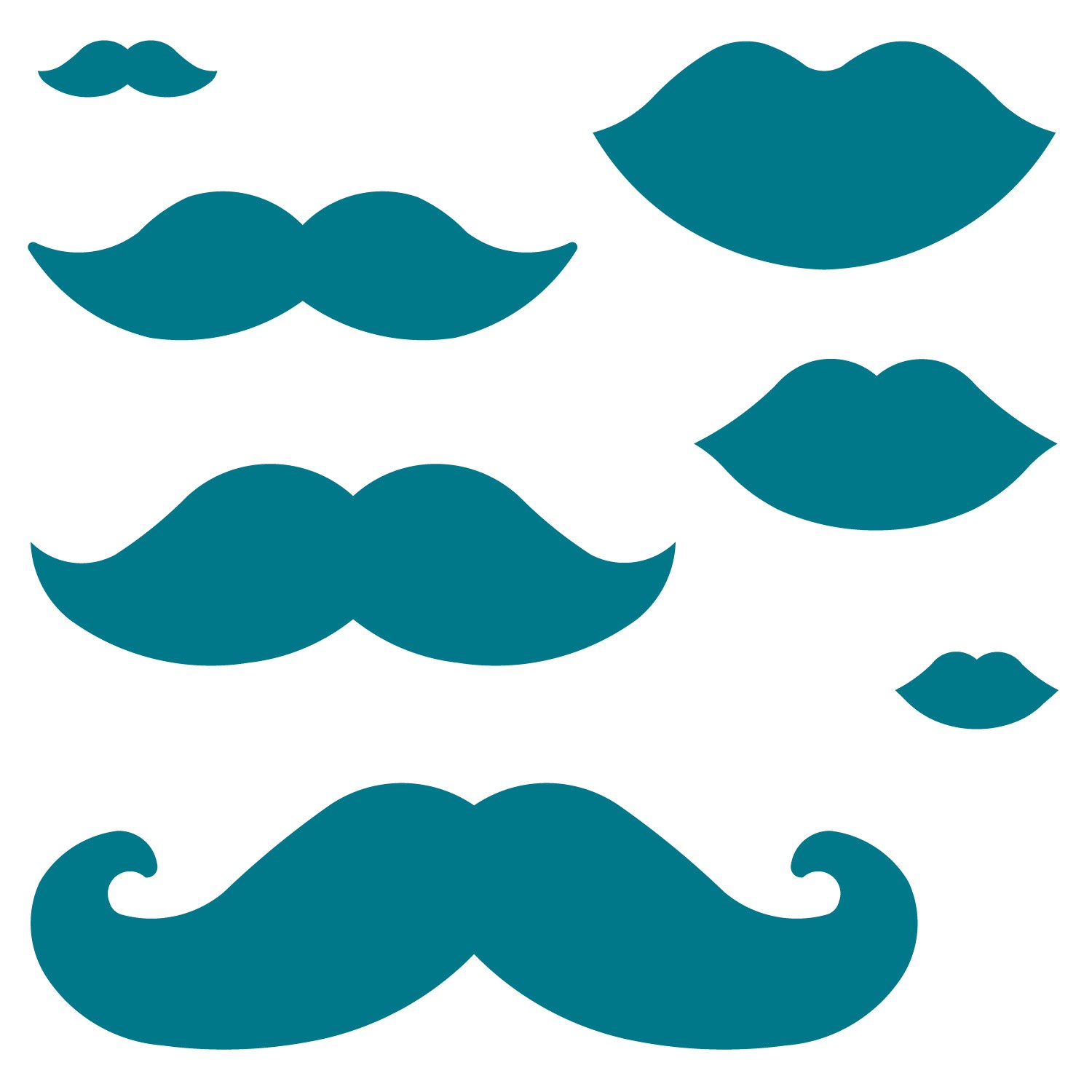 Best Photos of Mustache And Lip Templates - Lip and Mustache ...