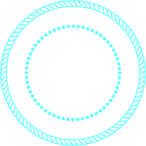 Blue Rope Circle Frame clip art - vector clip art online, royalty ...