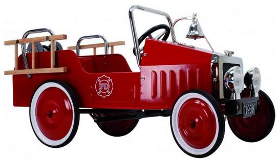 Classic Fire Truck Pedal Car Giveaway! - Kid Krazed