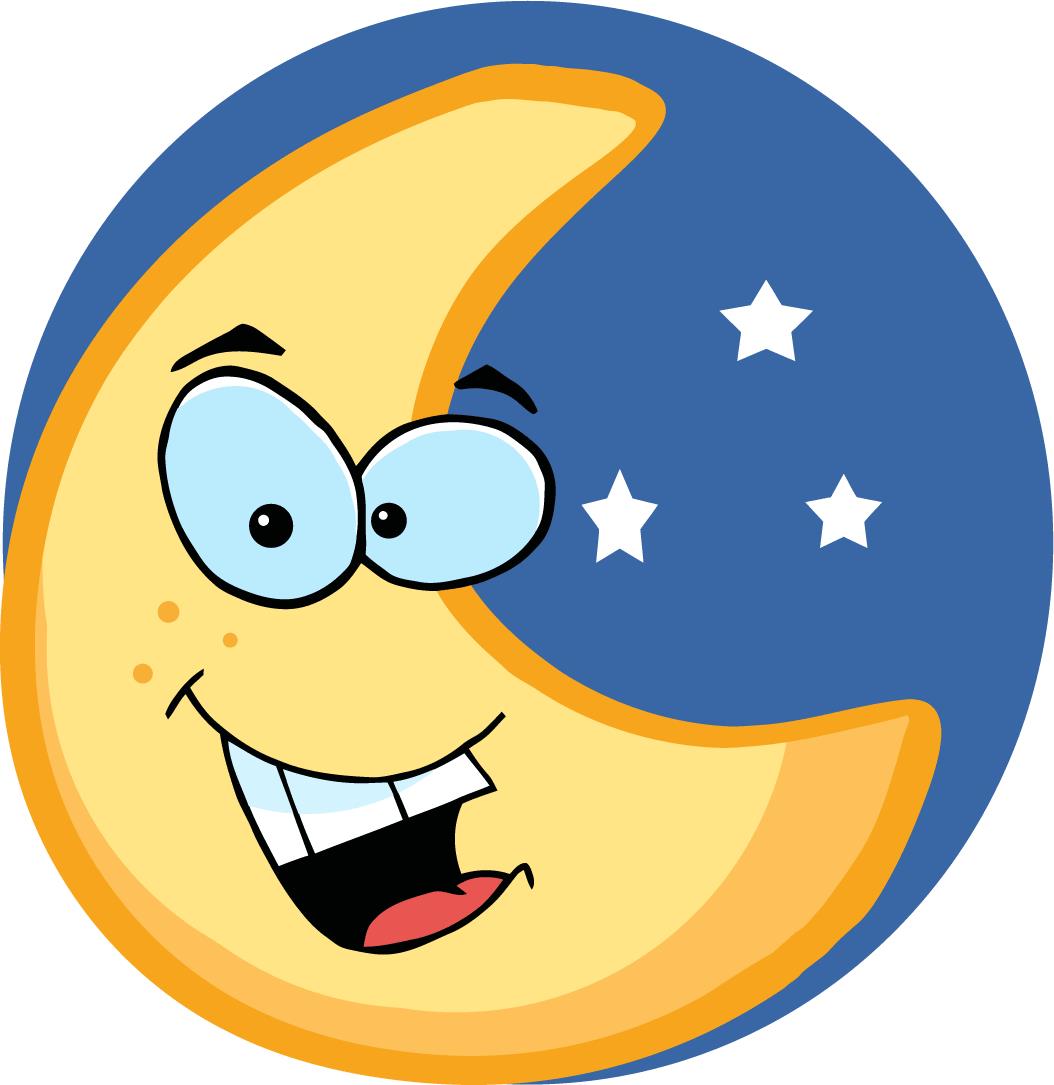 clipart of moon and stars - photo #31